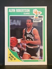 1989-90 Fleer #90 Alvin Robertson BUCKS