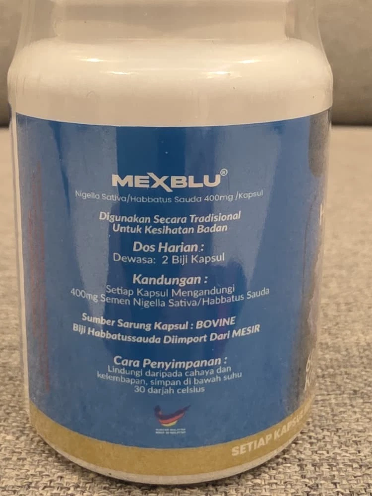 Magic Blue Habbatus Sauda (Mexblu) 400mg