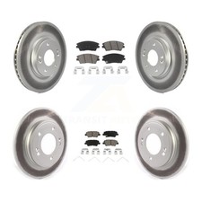 Transit Auto KGC-101346 Brake Disc and Pad Kit Front & Rear for Hyundai Elantra