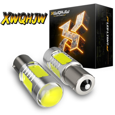 #ad 2pc LED Headlight Bulbs Riding Tractor Riding Lawn Mower Snow for 1156 Deere Cub $6.98