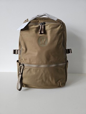 NWT LULULEMON ARTF/RWLI Sand Brown Lightweight New Crew Backpack OS