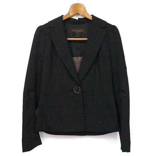 LOUIS VUITTON（LV） Giacca sartoriale Louis Vuitton donna nera autentica dal Giappone