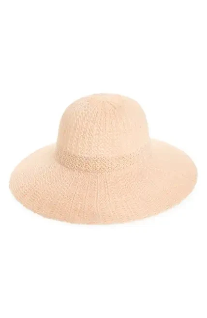 Treasure & Bond Women’s Sun Hat | PINK LIGH| Packable | One Size | NEW with Tags