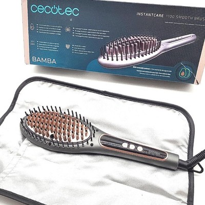 Cecotec Glättbürste Haargerät Haarpflege Bamba InstantCare 1100 digitale Steueru