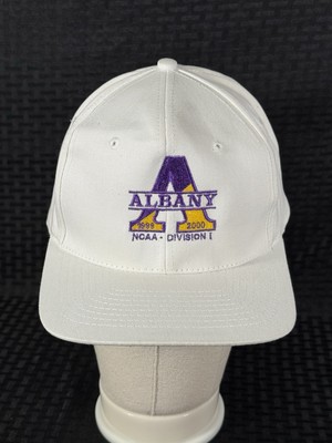 Vintage Y2K 1999 2000 Albany NCAA Division I Baseball Hat University New York NY