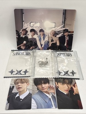 TXT ''The Star Chapter: SANCTUARY PHOTO CARD With Pouch New