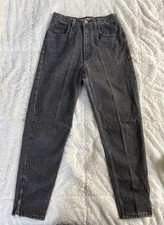 Vintage 80s Guess Georges Marciano Jeans Women  s 31 AST15 Black Made In USA