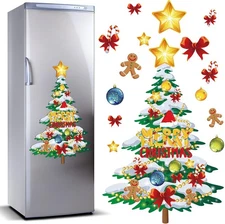 Christmas Refrigerator Magnets Magnetic Christmas Tree Refrigerator Stickers