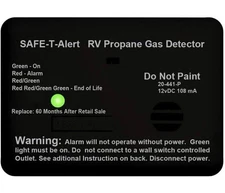Safe-T-Alert Mini Series Wired-In Propane Alarm 20-441-P-BL Propane Gas Detector
