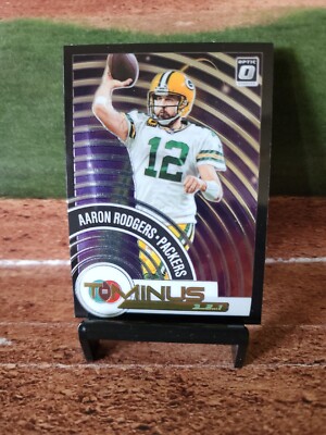 2020 Donruss Optic Football #TM-1 Aaron Rodgers T-Minus Green Bay Packers