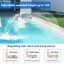 Swimming Pool Waterfall Fountain In-ground Above Ground Pool Water ...