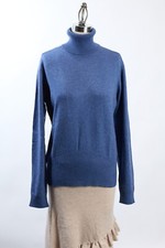 Turtle-neck long sleeve pullover sweater  100 Cashmere NEW 