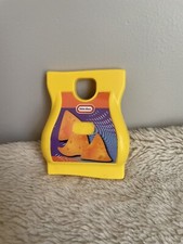 Vintage Little Tikes Fun With Food Tortilla Chips Yellow Bag Taco Cart Chunky