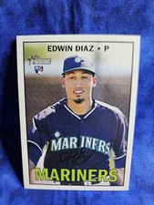 2016 Topps Heritage High Number - #559 Edwin Diaz (RC)