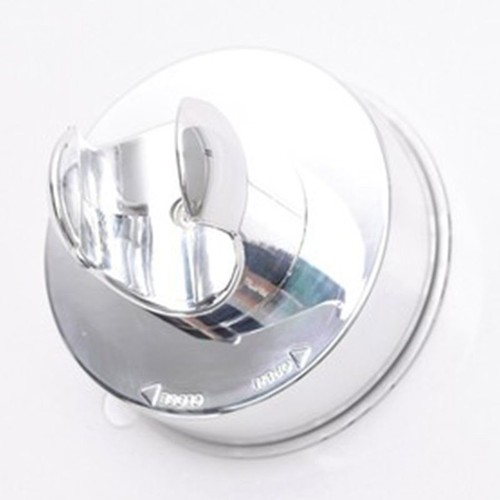 Nail-free Wall Mount Shower Bracket Suction Cup Shower Holder Height Adjustable - Picture 4 of 8