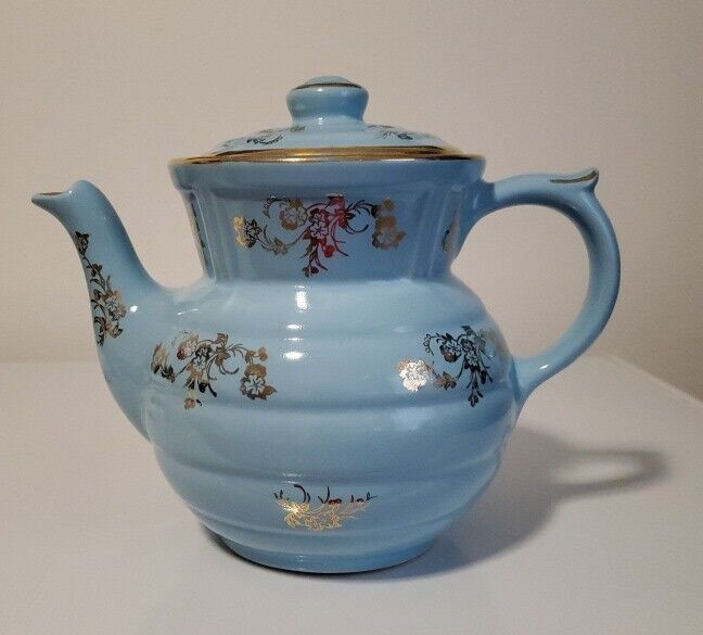DRIP-O-LATOR-Turquoise Drip-O-Later Coffee Pot-The Enterprise Aluminum Co.
