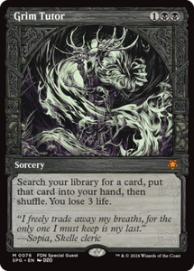 Mtg Grim Tutor | eBay
