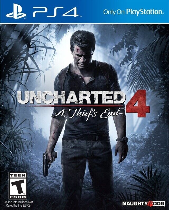Uncharted 4: A Thief's End for PlayStation 4 (DVD, 2016) for
