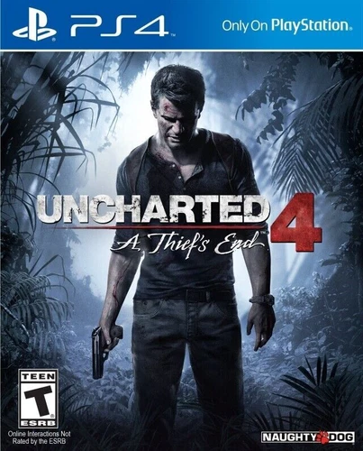 Uncharted 4: A Thief's End for PlayStation 4 - PS4 - Brand New & Sealed - USA