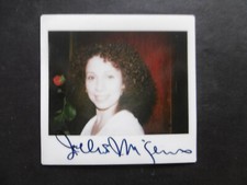 Julia Migenes autograph signed 10x10 cm Polaroid picture