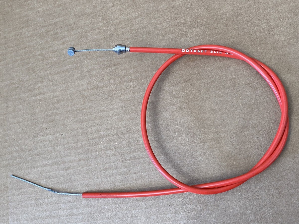 Odyssey Slic Cable Bmx Brake Cable Red GT02417