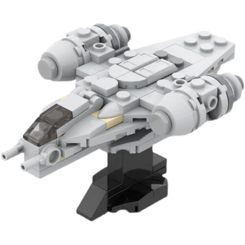 MOC Star Wars Micro Razor Crest Fighter Building Blocks 103 PCS Model Bricks - Afbeelding 1 van 8