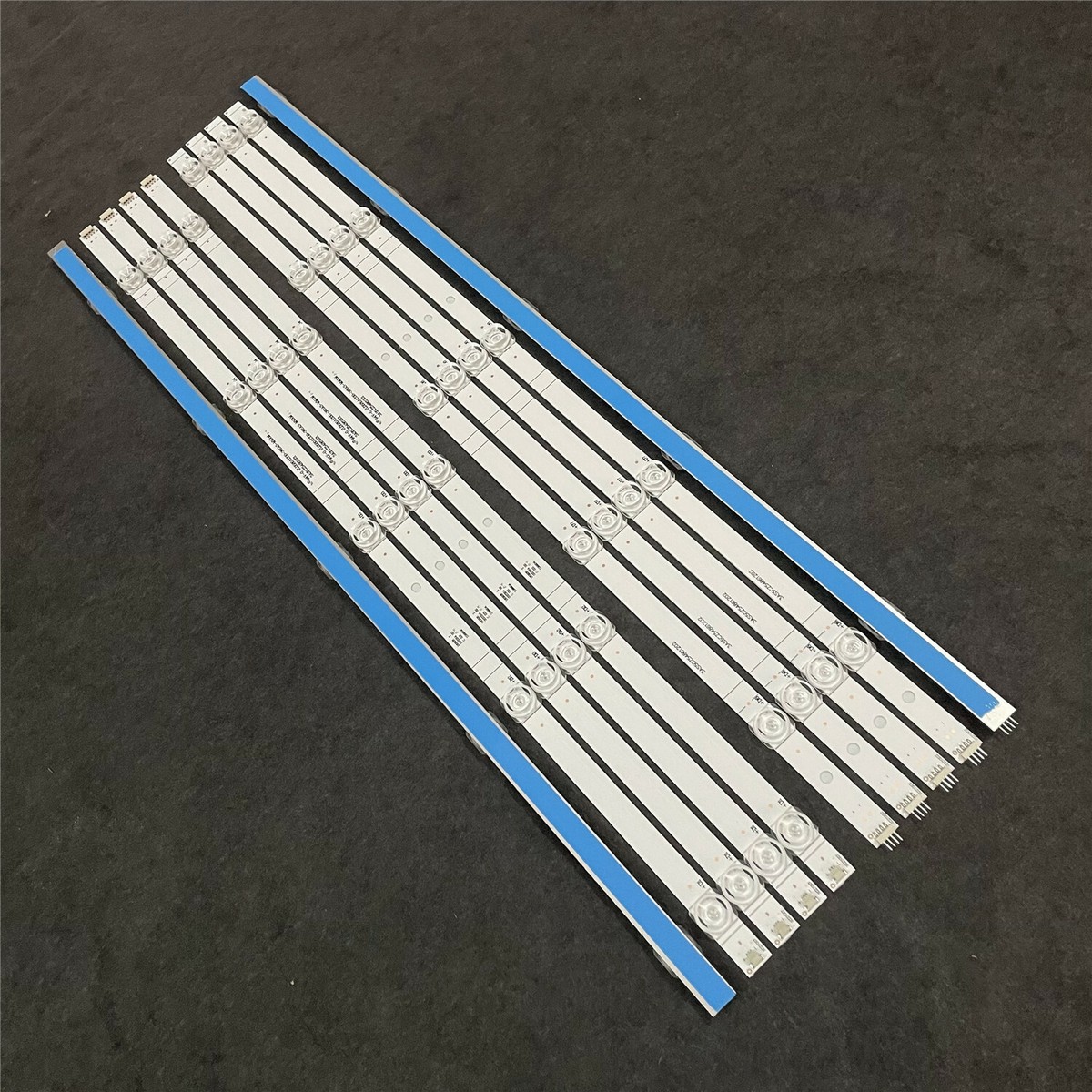 Striscia LED 10LED Adatta For Hisense 58R6E 58H6550E 58DUS83 - Foto 6