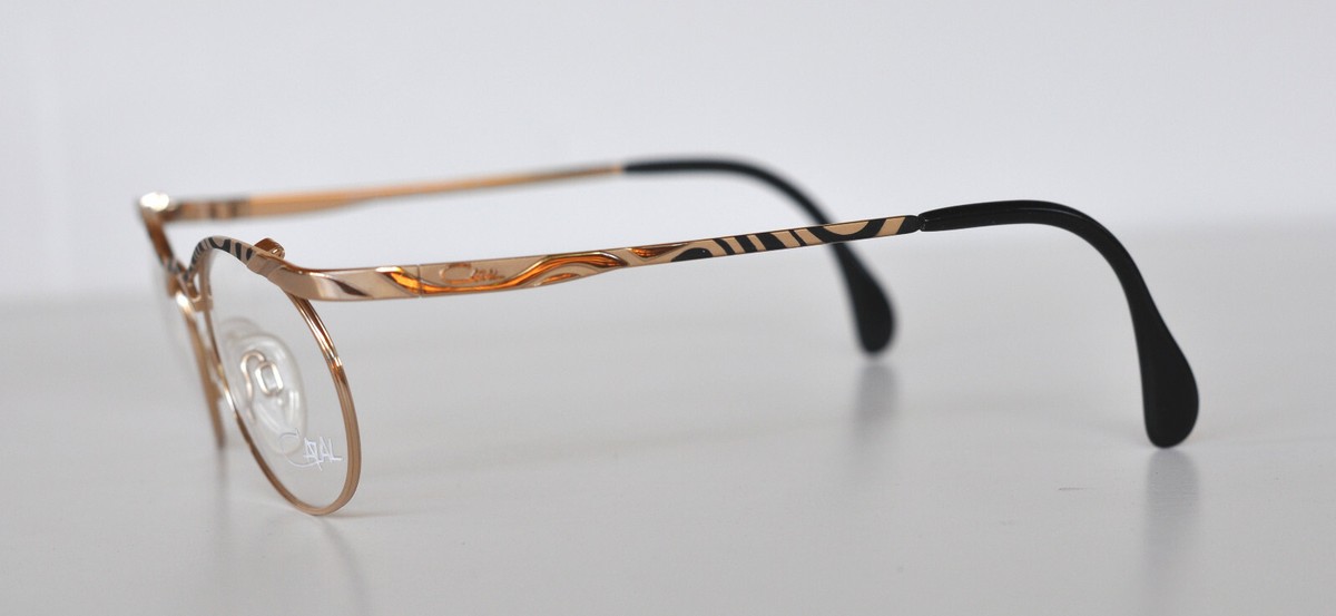 Lunettes Vintage Cazal Modèle 291 - Neuf Dans Boîte D'origine, Coloris Or/noir/rouge, état NOS (New Old Stock)