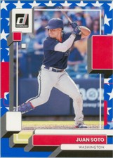 2022 Donruss Independence Day Image Variation #225 Juan Soto Nationals Padres