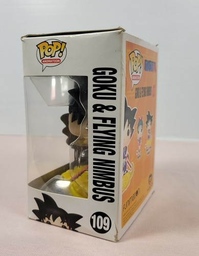 FUNKO POP JAPAN ANIME DRAGON BALL Z GOKU FLYING NIMBUS 7427 #109 FIGURE NIB. B5 - Picture 5 of 7