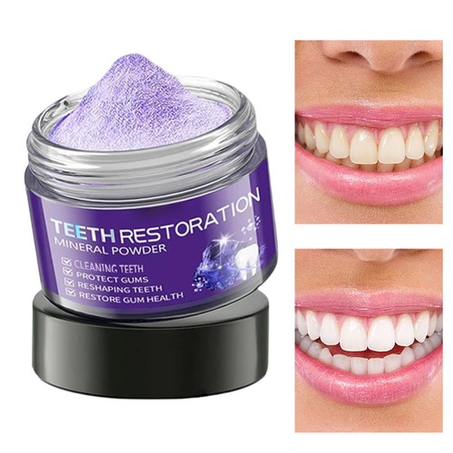 Teeth Whitening Powder, 7 Days Tooth Cleaning Powder, Baking Soda Toothpowder, Mint