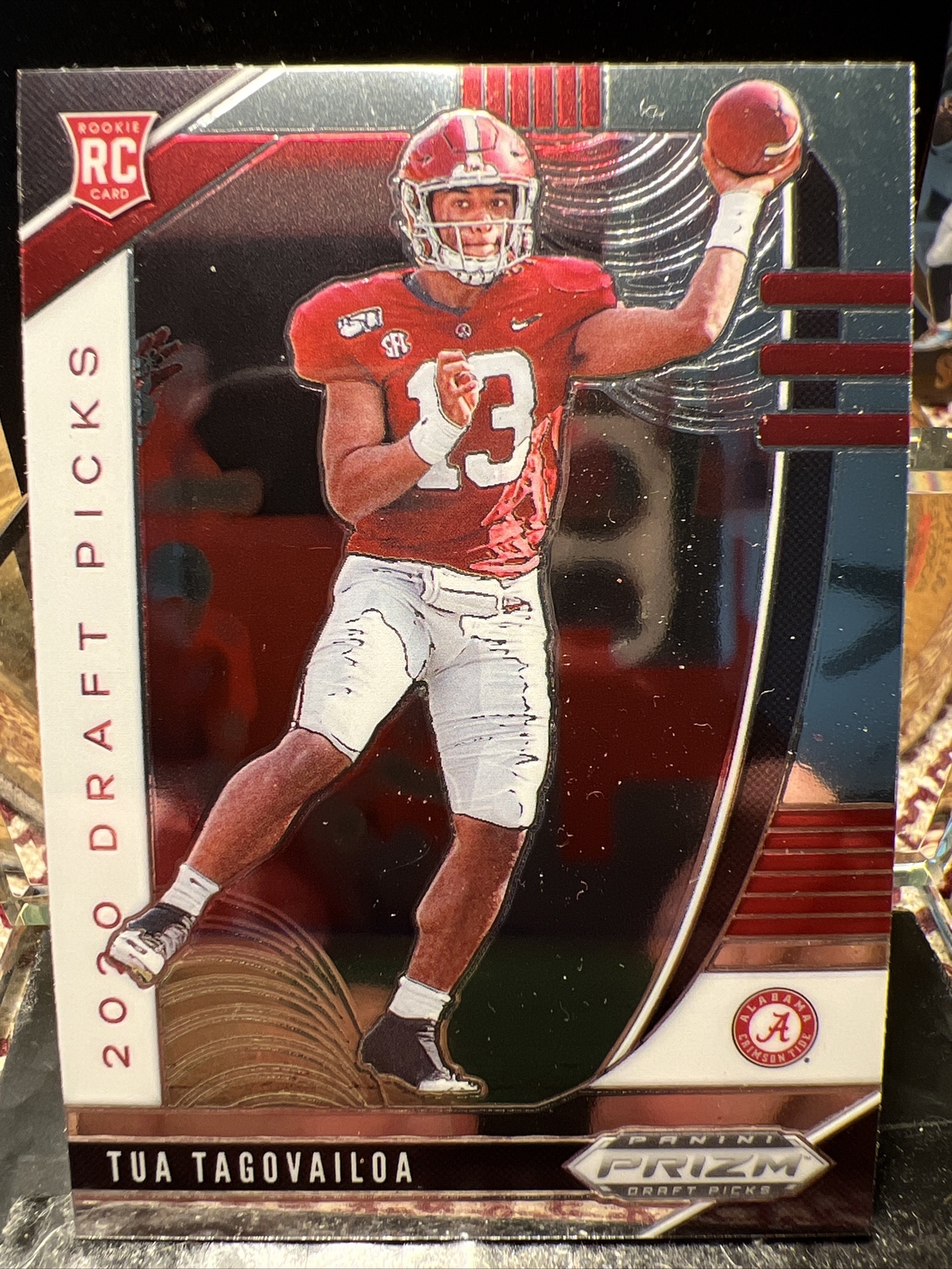 2020 Prizm Draft Rookie Crimson Tide Tua Tagovailoa RC #101