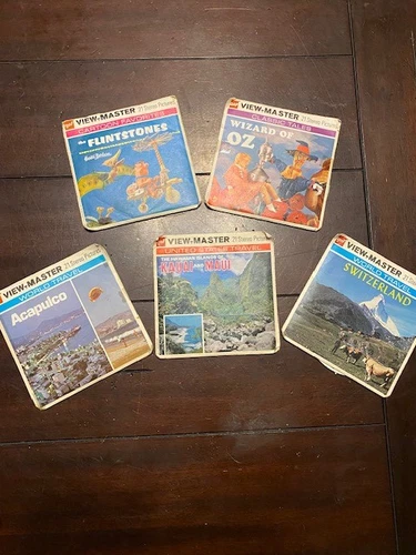 Vintage View-Master Reels! (National Parks, Countries, Cartoons) You Pick!