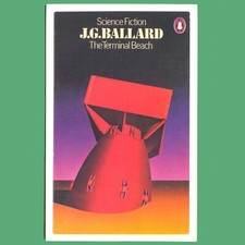 POSTCARD - The Terminal Beach by J. G. Ballard - Penguin Science Fiction Cover