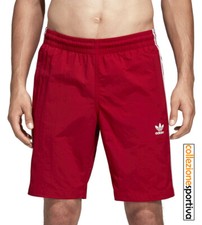 COSTUME ADIDAS ORIGINALS SHORT SWIM 3 STRIPES - DV1585 col. rosso/bianco