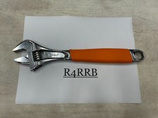 Snap-on Tools Spain New 12 Orange Soft Grip Adjustable Wrench Fadh12bo
