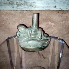 Vase érotique Natif , Pré-colombien pre columbian pottery  accouplement Peru