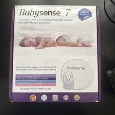 BabySense 7 Movement Baby Monitor - White new inbox