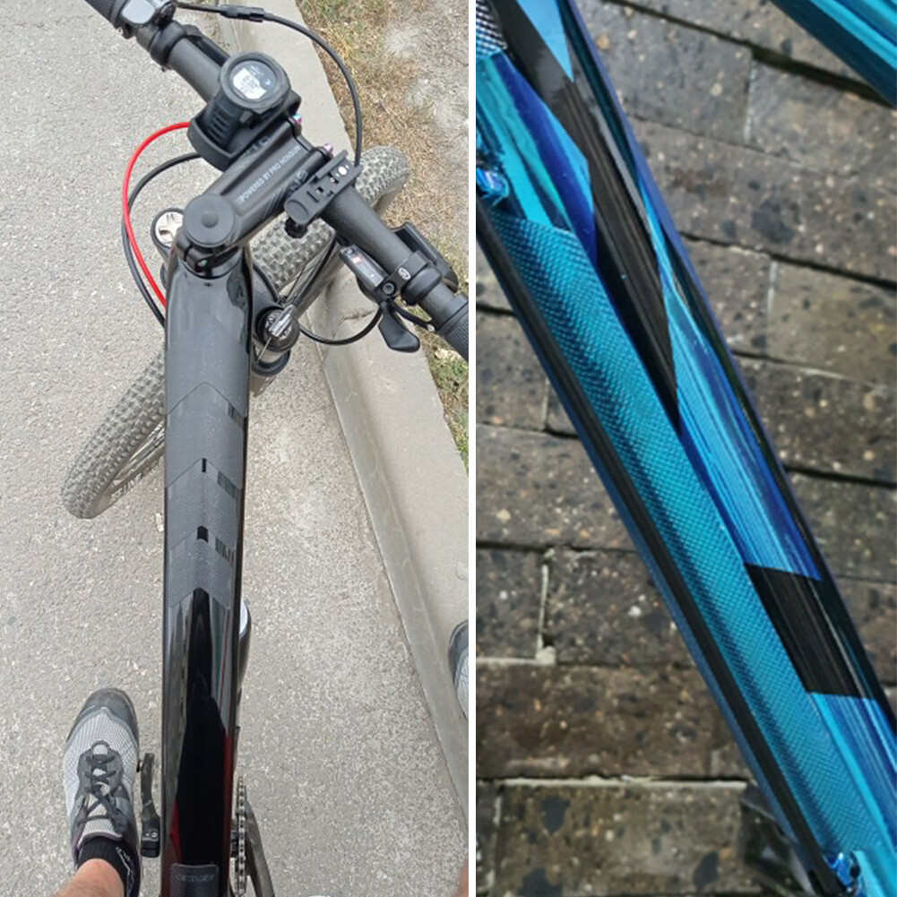 Mountain Road Bike Frame Protective Sticker Waterproof (Transparent) FR