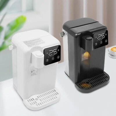 MARKENLOS Weiß/Schwarz Sofort-Warmwasserspender Wasserkocher Desktop-Wasserspender 3L