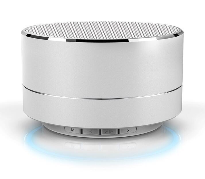 Mini haut-parleur A10 en métal brossé pour libérer le son du téléphone