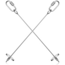 2PCS Bird Skewers Bird Treat Skewers Bird Food Holders Fruit Stainless Steel New