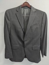 Banana Republic Lanificio Cerruti Jacket Blazer Charcoal Gray Modern Fit 38S