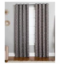 Miller Curtains Morrisot 50" X 63" Geometric Window Panel