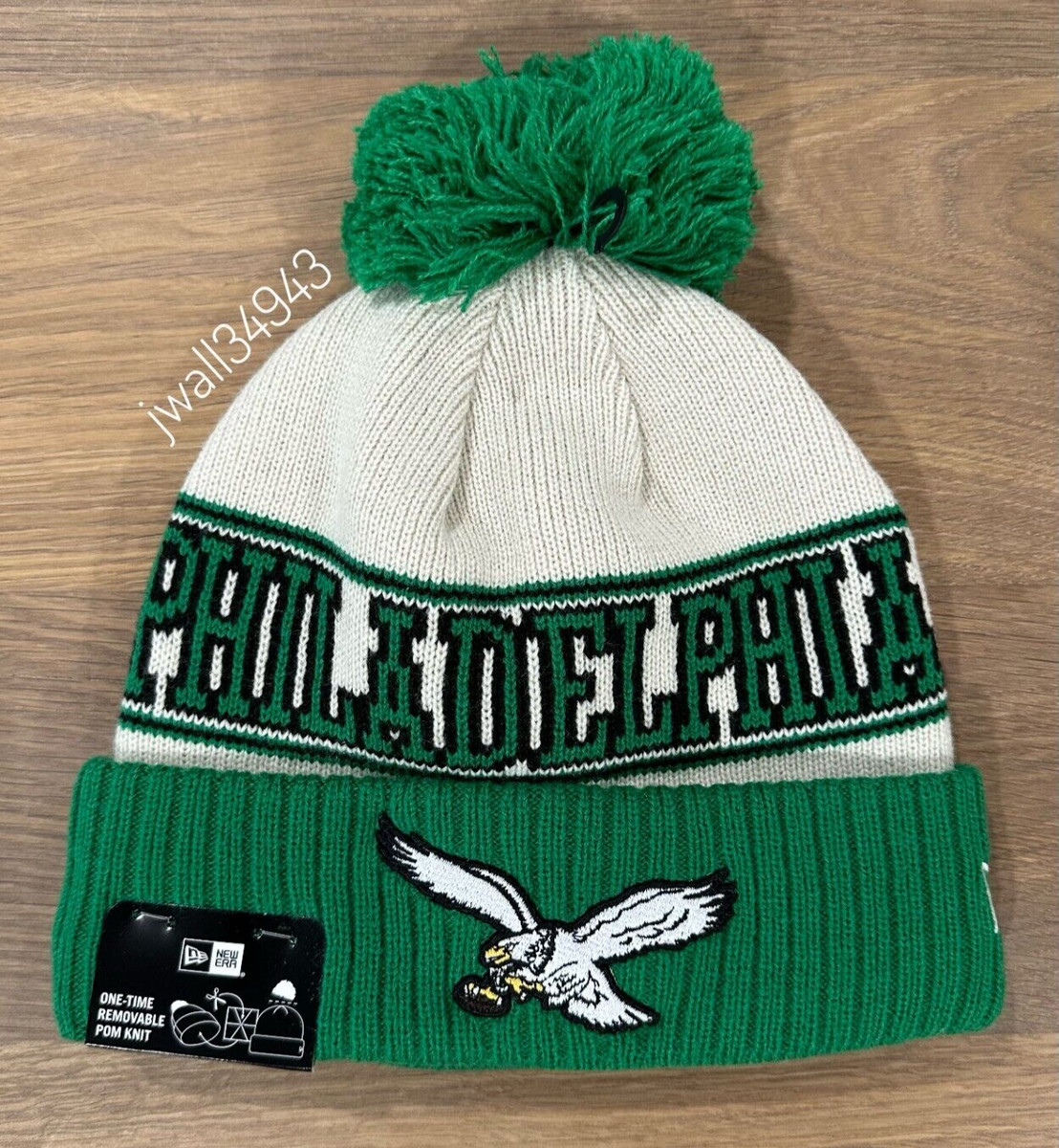 green eagles winter hat