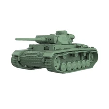 SSMODEL 4pcs 1/350 Military Model Kit Pz.Kpfw.III Ausf.L