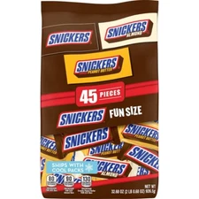 Snickers Fun Size Variety Pack Chocolate Candy Bars Bulk 204 Pound Assortment