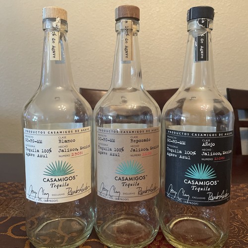 Celebrity Tequila CASAMIGOS Clooney) Entire Family Blanco