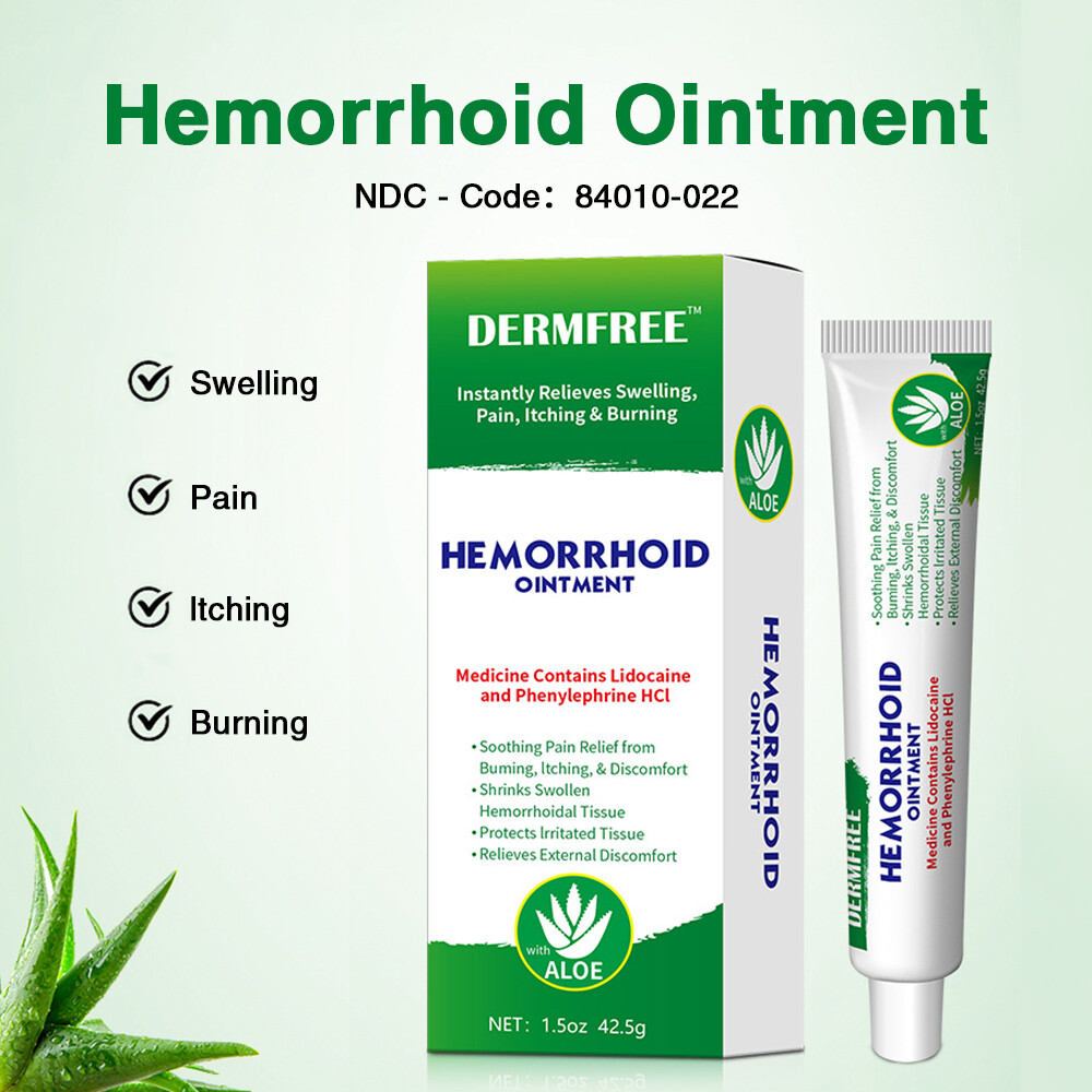 3PCS Hemorrhoids Remove Ointment Herbal Cream Relief Piles Pain Reduce Itching