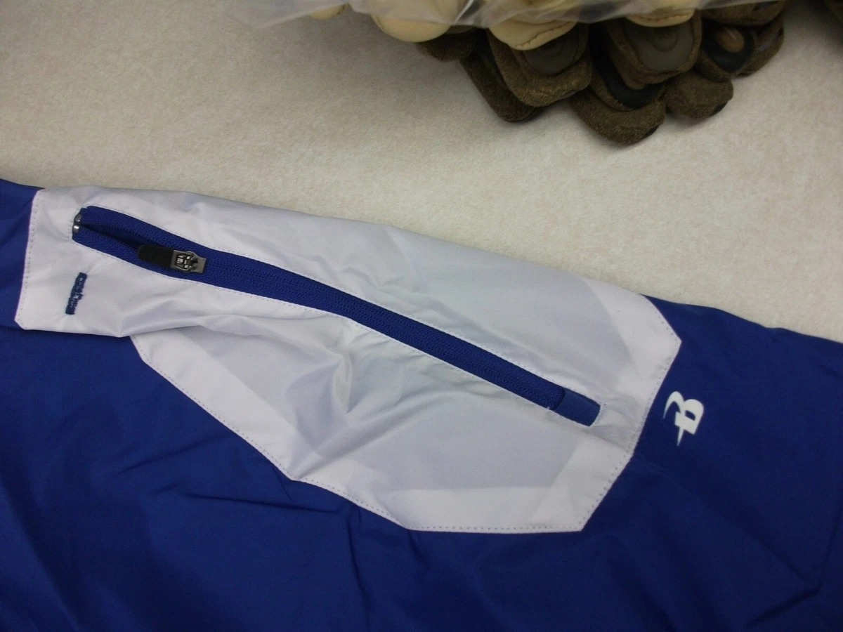 NWOT Badger Sport SHORT SLEEVE Windbreaker 1 4 Zip CAGE Jacket